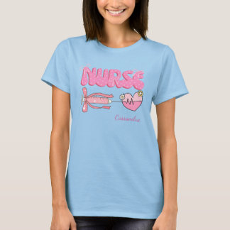 Geschenk voor naam toekomstige verpleegkundige stu t-shirt