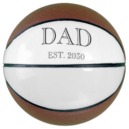 Geschenk voor nieuwe papa basketbal