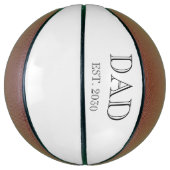 Geschenk voor nieuwe papa basketbal (Verticaal)