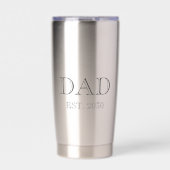 Geschenk voor nieuwe vader geïsoleerde drinkbeker (Voorkant)