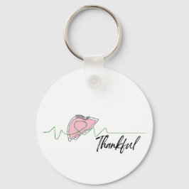 Geschenk voor overlevende van levertransplantatie sleutelhanger