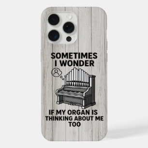 Geschenk voor pijporgelliefhebber - Grappige orgel iPhone 15 Pro Max Case
