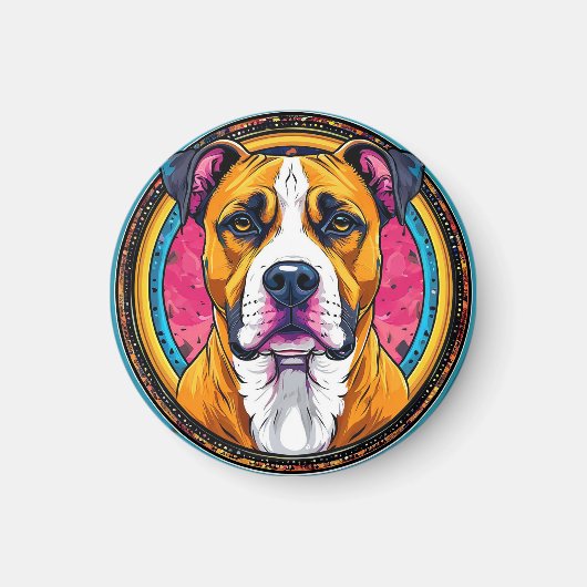 Geschenk voor Pit Bull-liefhebbers Magneet (Voorkant)