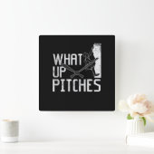 Geschenk voor rotsklimmers vierkante klok (Huis)