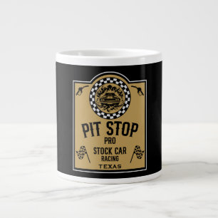 Geschenk voor Stock Car Racing Grote Koffiekop