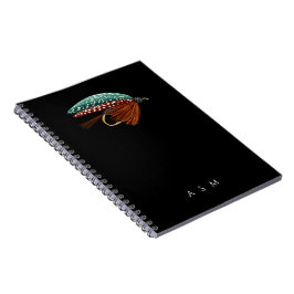 Geschenk voor vliegvis- en kunstaasvisliefhebbers notitieboek