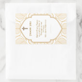 ✝️ Geschenk voor waardering voor de predikantsvrou Rechthoekige Sticker (Tas)