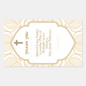 ✝️ Geschenk voor waardering voor de predikantsvrou Rechthoekige Sticker (Voorkant)