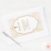 ✝️ Geschenk voor waardering voor de predikantsvrou Rechthoekige Sticker (Envelop)