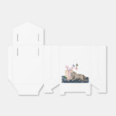 Geschenkbox für Weihnachtspresent mit Pferdemotiv Bedankdoosjes (Uitgevouwen)