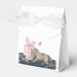 Geschenkbox für Weihnachtspresent mit Pferdemotiv Bedankdoosjes