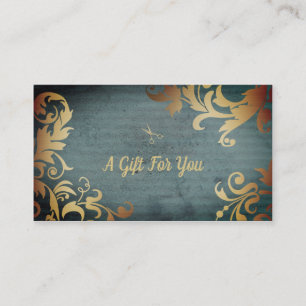 geschenkcertificaat voor chic hair stylist hairsty kortingskaartje