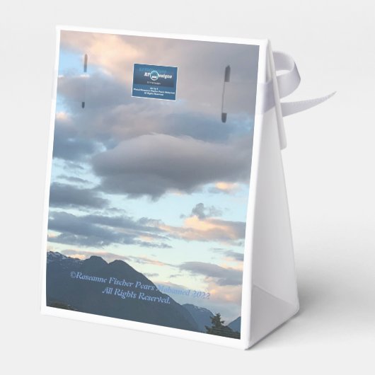 Geschenkdoos (MountainView #1) RFPMDesigns ©️2022 Bedankdoosjes (Achterkant)