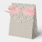 Geschenkdoosjes. Moderne, gouden en aangepaste tra Bedankdoosjes (Voorkant Zijde)