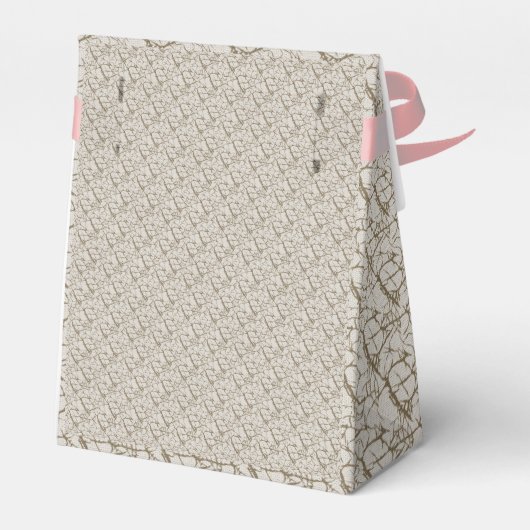 Geschenkdoosjes. Moderne, gouden en aangepaste tra Bedankdoosjes (Achterkant)