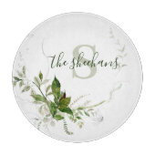 Geschenke Bord Met Monogram Snijplank (Voorkant)