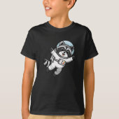 Geschenke für kleine Astronauten Waschbär Kinder T-shirt (Voorkant)
