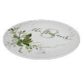 Geschenke snijplank met monogram (Hoek)