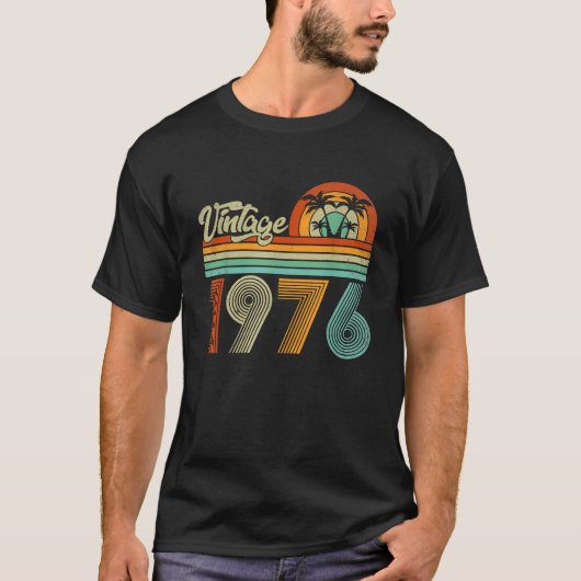 Geschenken gemaakt in 1976 50 jaar oud Geboren in  T-shirt (Voorkant)