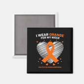 Geschenken Kleding Kleding Niece Multiple Sclerose Magneet (Voorkant / Achterkant)