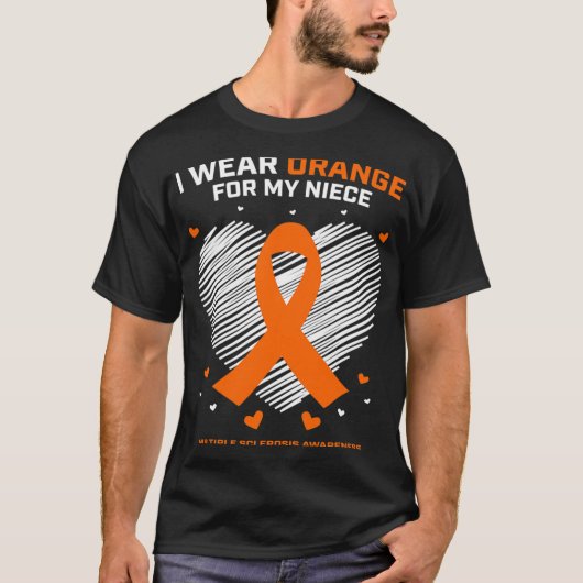 Geschenken Kleding Kleding Niece Multiple Sclerose T-shirt (Voorkant)
