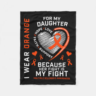 Geschenken Kleding Vecht Dochter Multiple Sclerose Fleece Deken