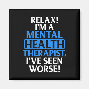 Geschenken Mental Health Therapist Voor Mannen Vro Magneet