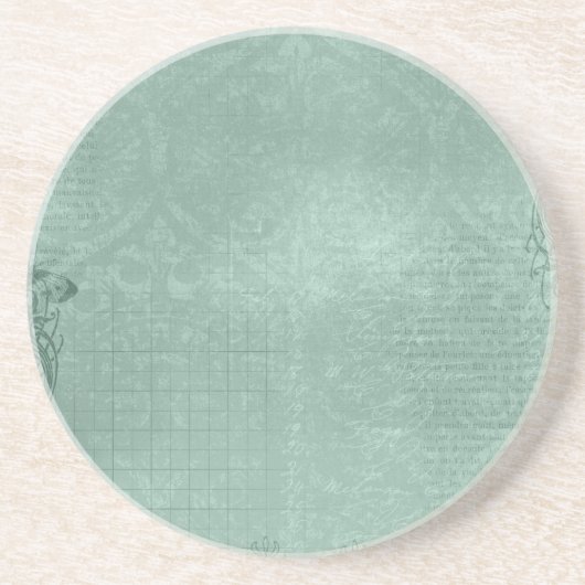   geschenken met een blauwe achtergrond voor eende zandsteen onderzetter (Voorkant)