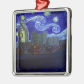 Geschenken: "Nashville Sterrennacht" van Jack Lepp Metalen Ornament (Links)