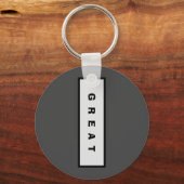 Geschenken: Onder 15$ Aantrekkelijke Autoriteit® G Sleutelhanger (Voorkant)