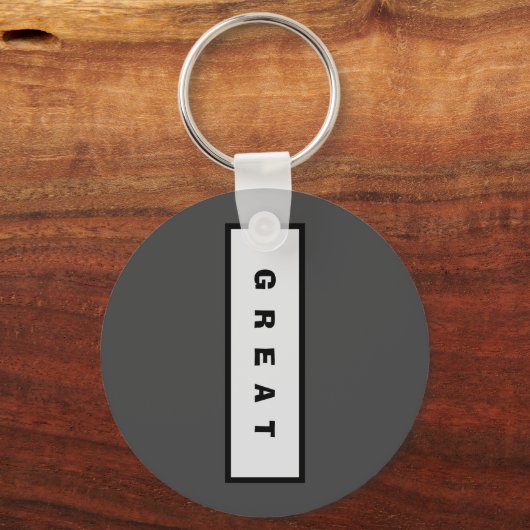 Geschenken: Onder 15$ Aantrekkelijke Autoriteit® G Sleutelhanger (Voorkant)