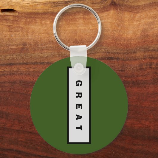 Geschenken: Onder 15$ Aantrekkelijke Autoriteit® G Sleutelhanger (Voorkant)