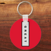 Geschenken: Onder 15$ Aantrekkelijke Autoriteit® G Sleutelhanger (Voorkant)