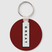 Geschenken: Onder 15$ Aantrekkelijke Autoriteit® G Sleutelhanger (Voorkant)