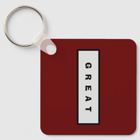 Geschenken: Onder 25$ Aantrekkelijke Autoriteit® G Sleutelhanger (Voorkant)