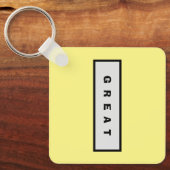 Geschenken: Onder 25$ Aantrekkelijke Autoriteit® G Sleutelhanger (Voorkant)