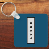 Geschenken: Onder 25$ Aantrekkelijke Autoriteit® G Sleutelhanger (Voorkant)