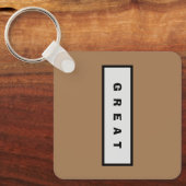 Geschenken: Onder 25$ Aantrekkelijke Autoriteit® G Sleutelhanger (Voorkant)