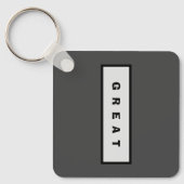 Geschenken: Onder 25$ Aantrekkelijke Autoriteit® G Sleutelhanger (Voorkant)