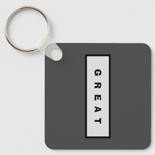 Geschenken: Onder 25$ Aantrekkelijke Autoriteit® G Sleutelhanger (Voorkant)