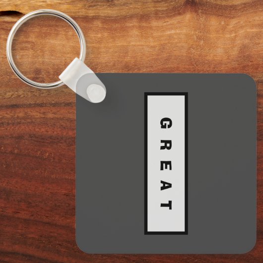 Geschenken: Onder 25$ Aantrekkelijke Autoriteit® G Sleutelhanger (Voorkant)