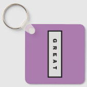 Geschenken: Onder 25$ Aantrekkelijke Autoriteit® G Sleutelhanger (Voorkant)