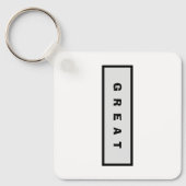 Geschenken: Onder 25$ Aantrekkelijke Autoriteit® G Sleutelhanger (Voorkant)