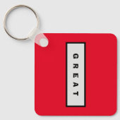 Geschenken: Onder 25$ Aantrekkelijke Autoriteit® G Sleutelhanger (Voorkant)