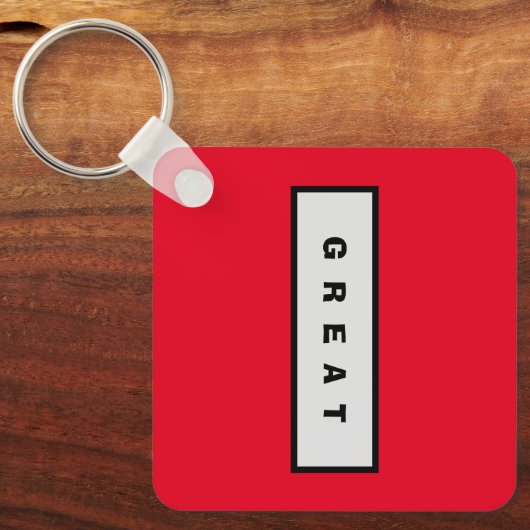 Geschenken: Onder 25$ Aantrekkelijke Autoriteit® G Sleutelhanger (Voorkant)