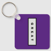 Geschenken: Onder 25$ Aantrekkelijke Autoriteit® G Sleutelhanger (Voorkant)