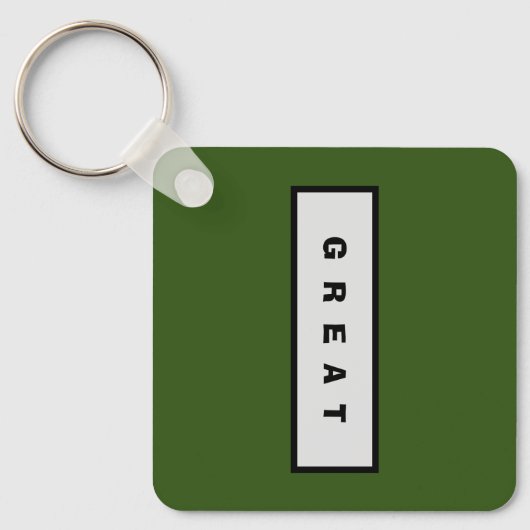 Geschenken: Onder 25$ Aantrekkelijke Autoriteit® G Sleutelhanger (Voorkant)