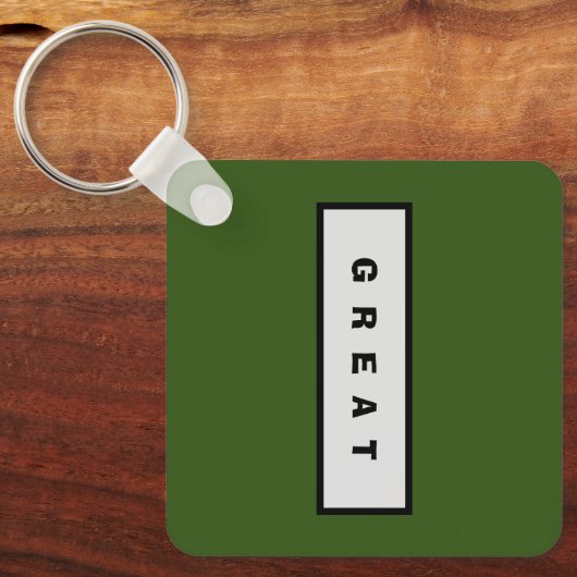 Geschenken: Onder 25$ Aantrekkelijke Autoriteit® G Sleutelhanger (Voorkant)