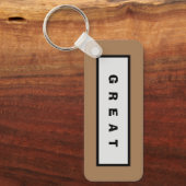 Geschenken: Onder 75$ Aantrekkelijke Autoriteit® G Sleutelhanger (Voorkant)