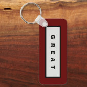 Geschenken: Onder 75$ Aantrekkelijke Autoriteit® G Sleutelhanger (Voorkant)